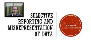 Selective Reporting and Misrepresentation of Data [upl. by Hoover7]