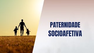 Paternidade socioafetiva [upl. by Yeliab927]