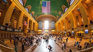 Walking Tour of Grand Central Terminal — New York City 【4K】🇺🇸 [upl. by Noreen]