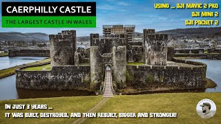 Caerphilly Castle  The Largest in Wales 2nd in Britain [upl. by Darelle]