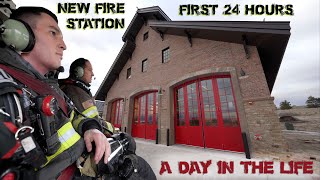 First 24 Hours in a New Fire Station  A Day in the Life [upl. by Stig237]