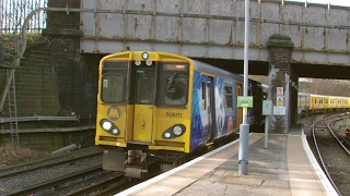 Half an Hour at 216  Birkenhead North Station 1022017  Class 507 508 terminus [upl. by Emlynn]