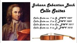 Johann Sebastian Bach  Cello suites in 432 Hz great for reading or studying [upl. by Yelad]