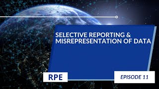 Selective Reporting amp Misrepresentation of Data  Episode 11  Research Ethics [upl. by Obediah]